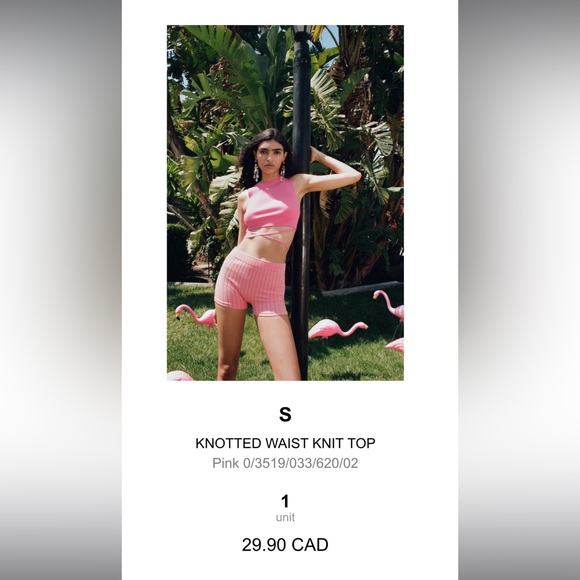 Zara coord set: perfect condition. Worn twice - Picture 3 of 3